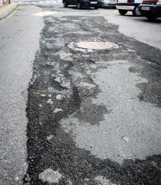 Obras de mellora do firme na zona da Farixa Obras de mellora do firme na zona da Farixa