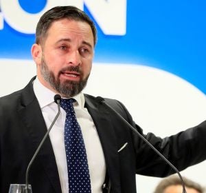 El líder de Vox, Santiago Abascal El líder de Vox, Santiago Abascal