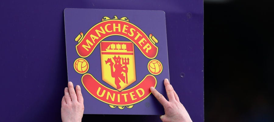 El escudo del Manchester United El escudo del Manchester United