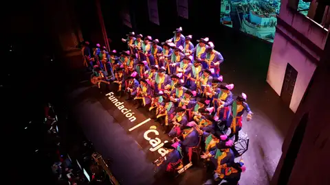 COAC 2019 Cuartos: Coro 'Cádiz desde el cielo' Coro: Cádiz desde el cielo Localidad: Cádiz Autoría Letra: Juan Fernández Domínguez y Manuel Varo Pérez Autoría Música: José Ramón Zamora Cabeza y Juan Fernández Domínguez Dirección: José Luis Campos Benítez Representante Legal: José Ramón Zamora Cabeza