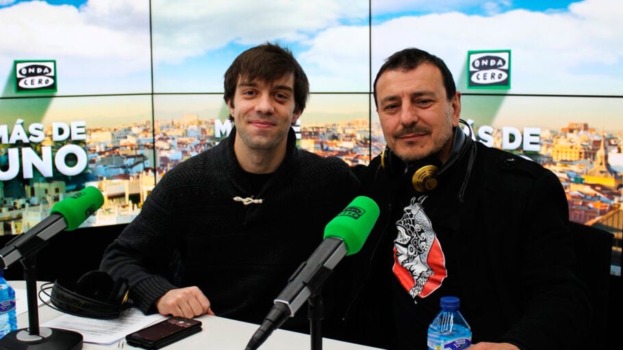 Ra&uacute;l Pulido y Marcial &Aacute;lvarez durante una entrevista en Onda Cero