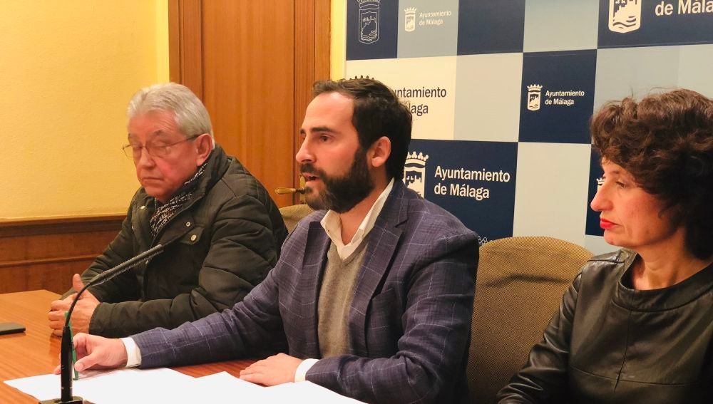 Daniel Pérez, portavoz del PSOE en Ayuntamiento de Málaga