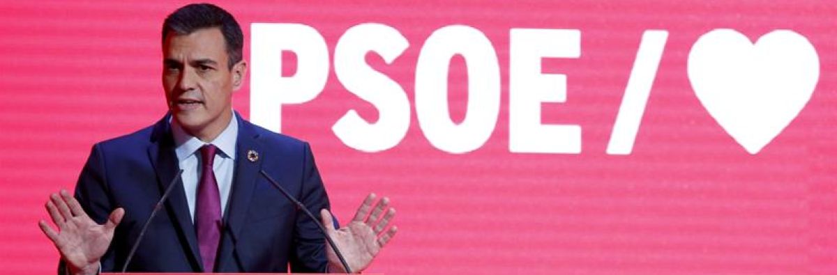 Sánchez defiende que el 28A están en juego "dos modelos de país" Sánchez defiende que el 28A están en juego "dos modelos de país"