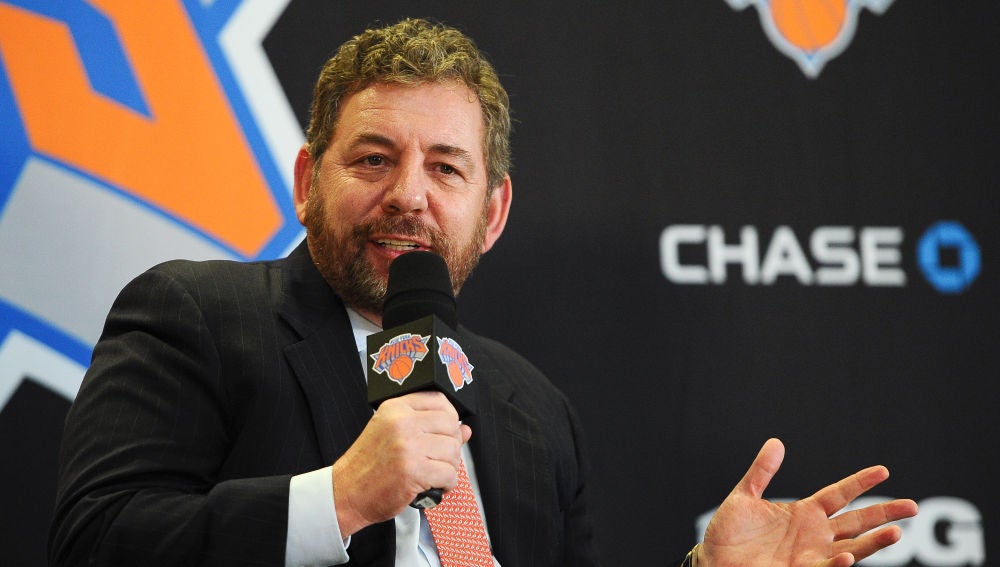 James Dolan, presidente de los New York Knicks