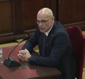 Raül Romeva declara en el Tribunal Supremo Raül Romeva declara en el Tribunal Supremo