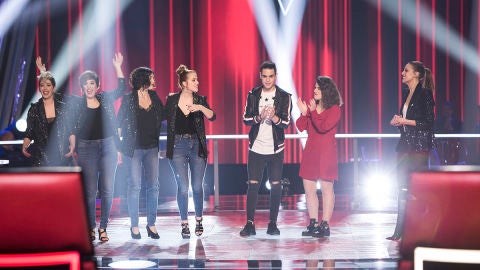 VÍDEO: Antonio Orozco roba a Les Fourchettes, el cuarteto se clasifica para la Batalla Final de ‘La Voz’
