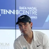 Rafa Nadal, en la inauguración del Rafa Nadal Tennis Centre Rafa Nadal, en la inauguración del Rafa Nadal Tennis Centre