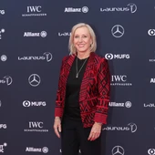 Martina Navratilova, en la gala de los premios Laureus 2018 Martina Navratilova, en la gala de los premios Laureus 2018