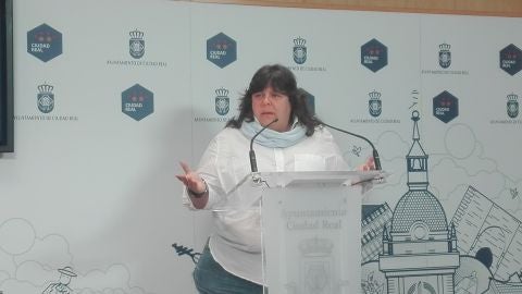 Prado Gal&aacute;n, concejala de Ganemos en el Ayuntamiento de Ciudad Real
