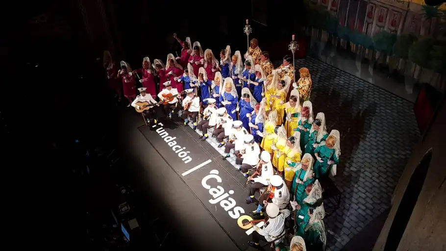 Coro 'Siguiendo tus pasos, Cádiz' Coro: Siguiendo tus pasos, Cádiz Localidad: Cádiz Autoría Letra: José Manuel Valdes Álvarez y Cesareo López Díaz Autoría Música: Cesareo López Díaz y José Maria Barranco Cabrera Dirección: José Monzón Guerrero Representante Legal: Juan Manuel Muñoz López