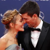 Jelena y Novak Djokovic, en los premios Laureus Jelena y Novak Djokovic, en los premios Laureus