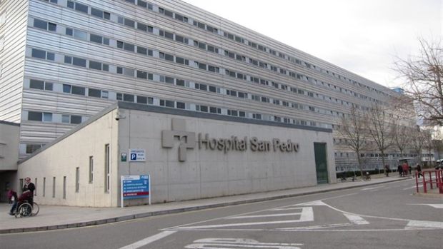 Hospital San Pedro, en Logroño. Hospital San Pedro, en Logroño.
