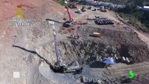 Las obras para acceder al pozo de Total&aacute;n
