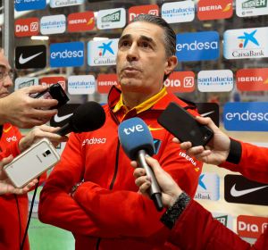 Scariolo atiende a los medios de comunicación Scariolo atiende a los medios de comunicación