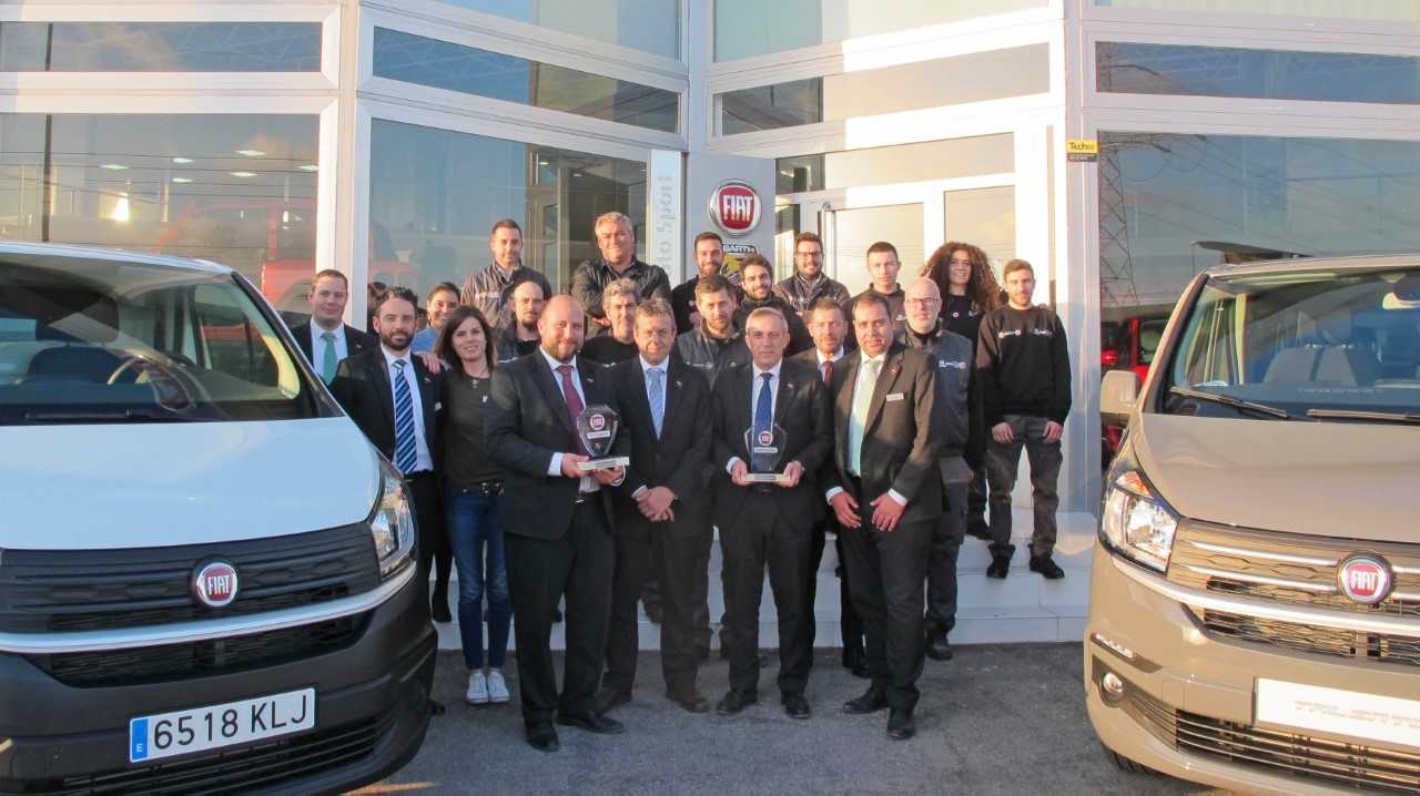 Comauto, mejor concesionario Fiat Professional de España por segundo año consecutivo Comauto, mejor concesionario Fiat Professional de España por segundo año consecutivo