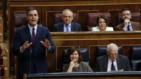 El presidente del Gobierno, Pedro S&aacute;nchez