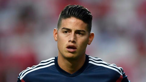 James Rodr&iacute;guez, jugador del Bayern de M&uacute;nich