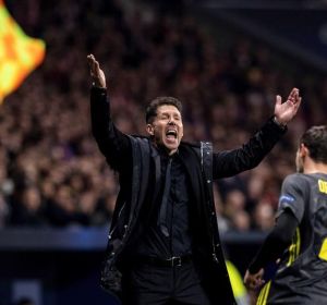 El entrenador del Atlético, Diego Pablo Simeone. El entrenador del Atlético, Diego Pablo Simeone.