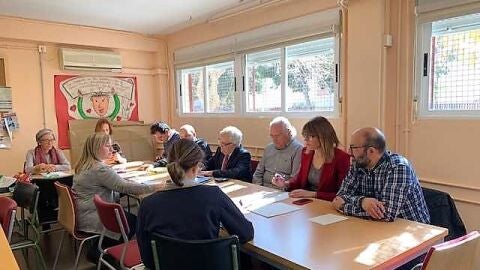 Reuni&oacute;n con el Subdirector de Infraestructuras por el colegio La Paz de Torrellano