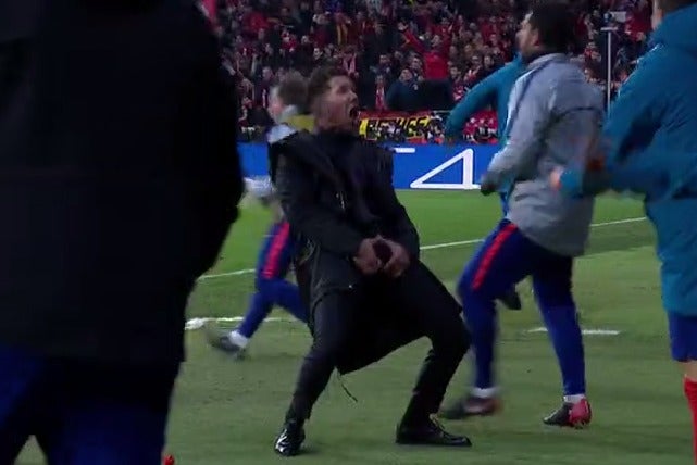 La UEFA abre expediente a Simeone por "conducta impropia" en el partido ante la Juve La UEFA abre expediente a Simeone por "conducta impropia" en el partido ante la Juve