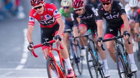 Froome en la Vuelta Ciclista Espa&ntilde;a