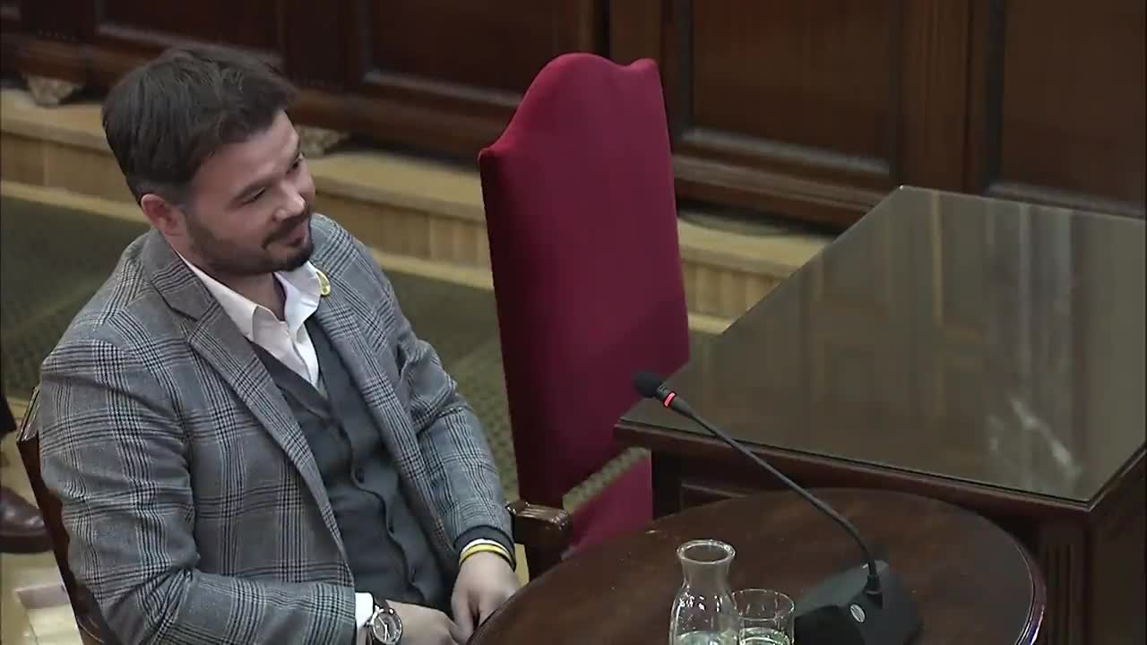 Gabriel Rufián niega que el 20S fuera una rebelión porque él fue allí "a merendar" Gabriel Rufián niega que el 20S fuera una rebelión porque él fue allí "a merendar"