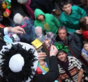 Txupinazo de los carnavales de Tolosa 2019 Txupinazo de los carnavales de Tolosa 2019