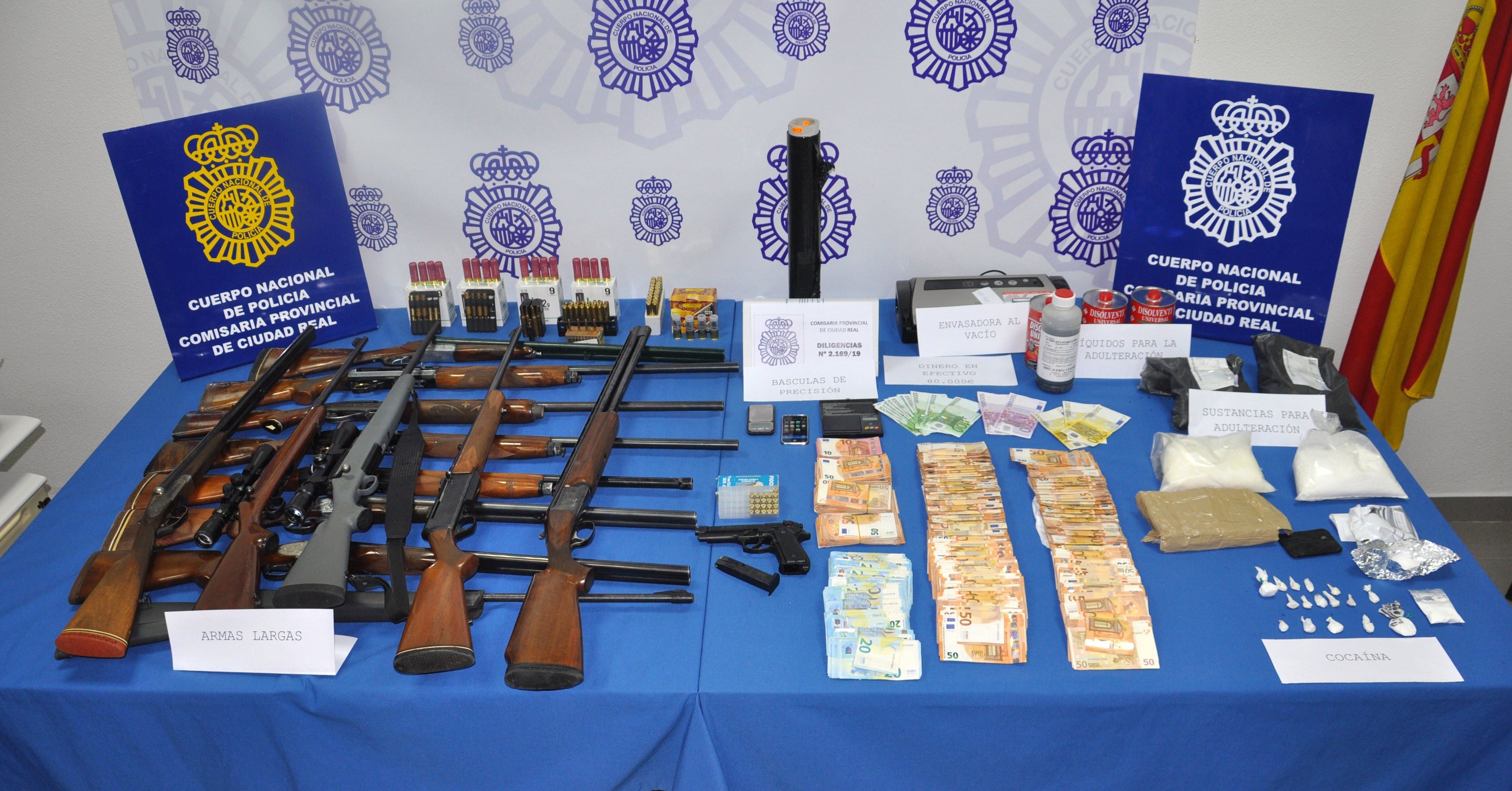 Desarticulado un grupo criminal dedicado al tráfico de cocaína en la provincia Desarticulado un grupo criminal dedicado al tráfico de cocaína en la provincia