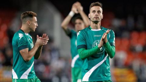 Sergio Canales, en un partido con el Betis
