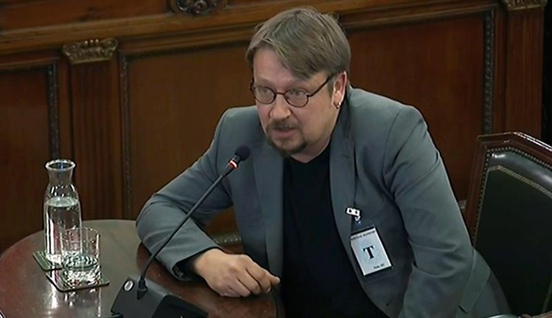 Doménech dice que vio en el 20-S que "el Estado había entrado en una lógica de guerra" Doménech dice que vio en el 20-S que "el Estado había entrado en una lógica de guerra"