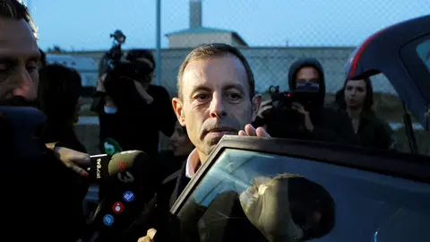 Sandro Rosell sale de prisión Sandro Rosell sale de prisión