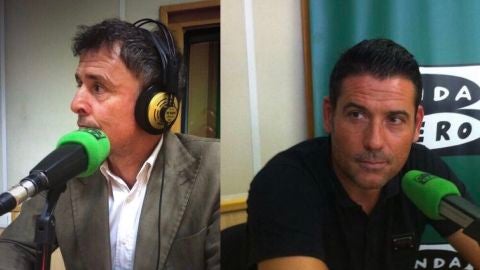 Andr&eacute;s Palop y Amedeo Carboni