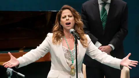 La cantante Pastora Soler La cantante Pastora Soler