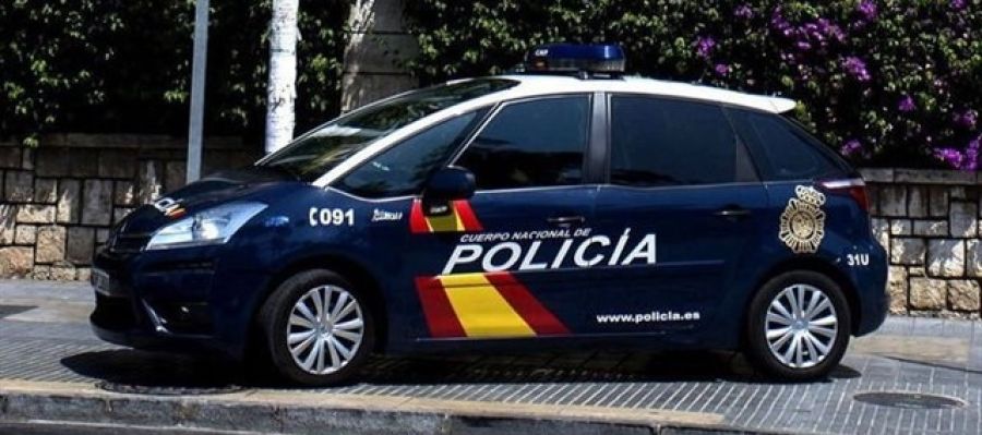 Imagen de archivo de un coche de la Policía Nacional Imagen de archivo de un coche de la Policía Nacional