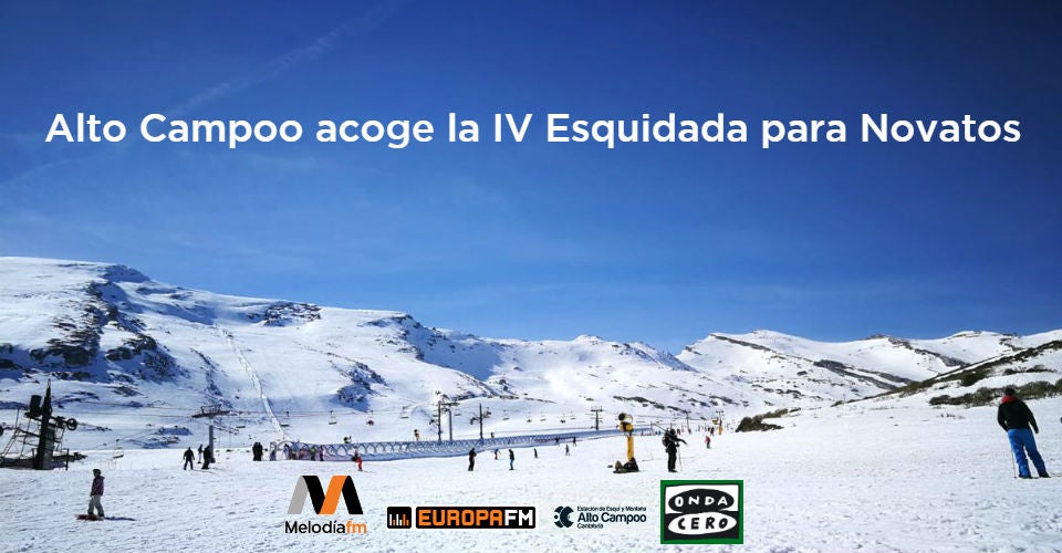 Alto Campoo acoge la IV Esquiada para Novatos Alto Campoo acoge la IV Esquiada para Novatos