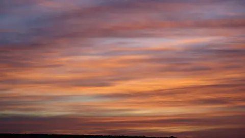 Toda una gama de tonos naranjas en el atardecer Almudena Fernandez