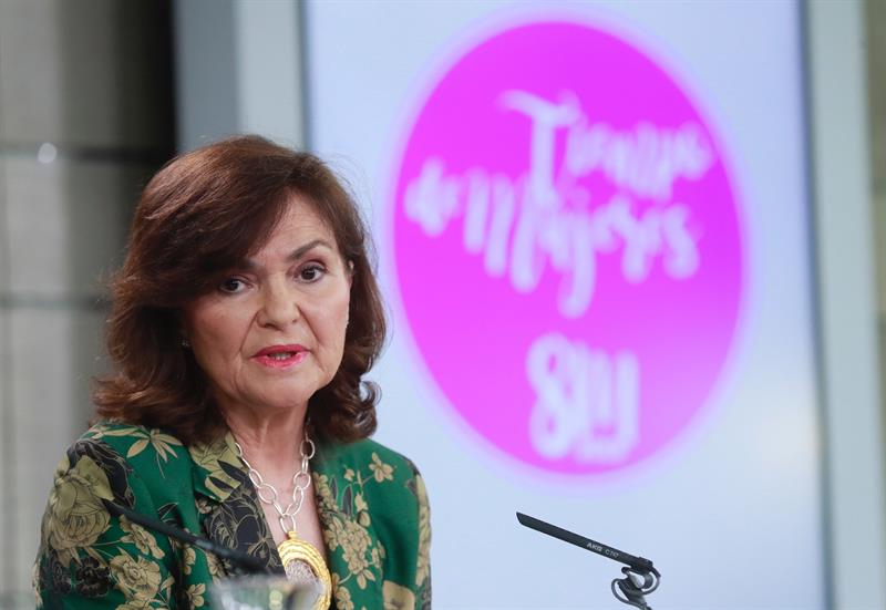 Calvo explica que la entrada en vigor del permiso de paternidad se retrasa para que las empresas se puedan adaptar Calvo explica que la entrada en vigor del permiso de paternidad se retrasa para que las empresas se puedan adaptar