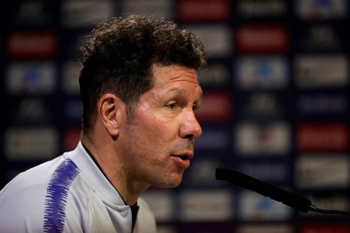 Simeone: "¿El Clásico? Lo que le interesa al aficionado del Atlético es que gane el Atlético" Simeone: "¿El Clásico? Lo que le interesa al aficionado del Atlético es que gane el Atlético"