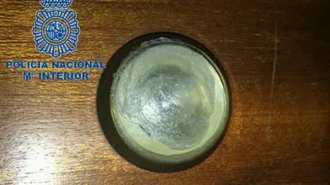 Imagen de una mirilla manipulada Imagen de una mirilla manipulada