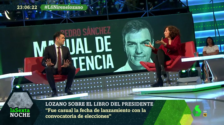 Irene Lozano desvela toda la intrahistoria del libro de Pedro Sánchez 'Manual de resistencia' Irene Lozano desvela toda la intrahistoria del libro de Pedro Sánchez 'Manual de resistencia'