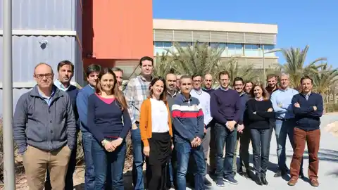 Parte del equipo de investigadores del nuevo Centro de Investigación en Ingeniería I3E Parte del equipo de investigadores del nuevo Centro de Investigación en Ingeniería I3E