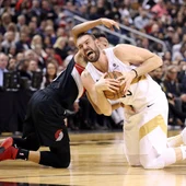 Marc Gasol, en el choque contra Portland Marc Gasol, en el choque contra Portland