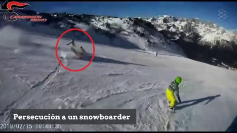 Atropellan a un snowboarderc