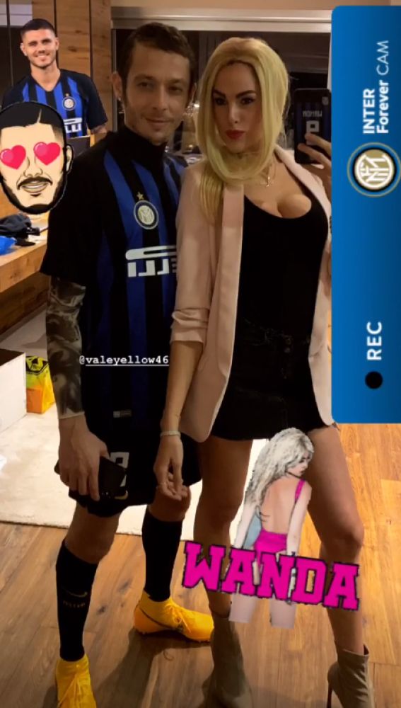 Valentino Rossi y su novia