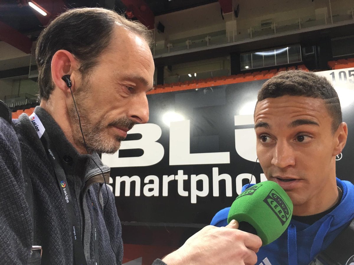 Rodrigo Moreno: "Ahora nos vamos a centrar en la Europa League que es una competición que nos ilusiona mucho" Rodrigo Moreno: "Ahora nos vamos a centrar en la Europa League que es una competición que nos ilusiona mucho"