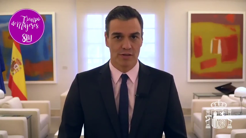 Sánchez reivindica que "es tiempo de mujeres" frente a quienes quieren "arrebatar" sus derechos y libertades Sánchez reivindica que "es tiempo de mujeres" frente a quienes quieren "arrebatar" sus derechos y libertades