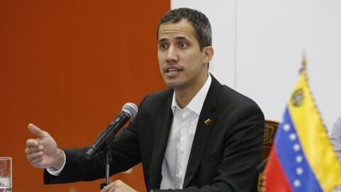  El l&iacute;der de la Asamblea Nacional venezolana, Juan Guaid&oacute;