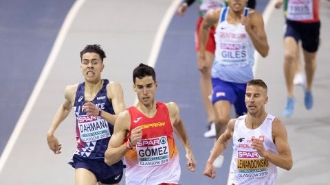 Jes&uacute;s G&oacute;mez, en el Europeo de atletismo