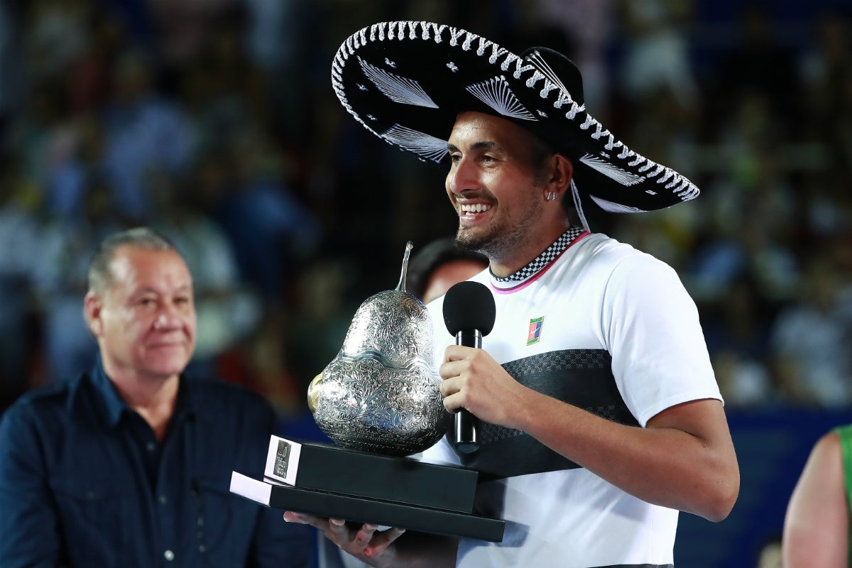 Nick Kyrgios gana a Zverev el torneo de Acapulco tras sus polémicas con Rafa Nadal Nick Kyrgios gana a Zverev el torneo de Acapulco tras sus polémicas con Rafa Nadal
