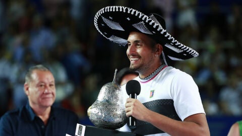Nick Kyrgios, campe&oacute;n en Acapulco